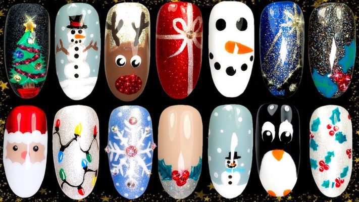 1. Easy Christmas Nail Art Ideas for Beginners - wide 8